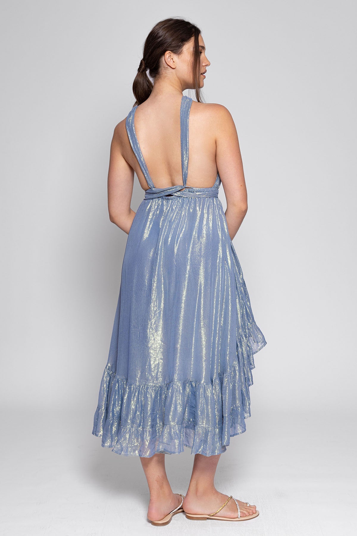 Vestido Celeste
