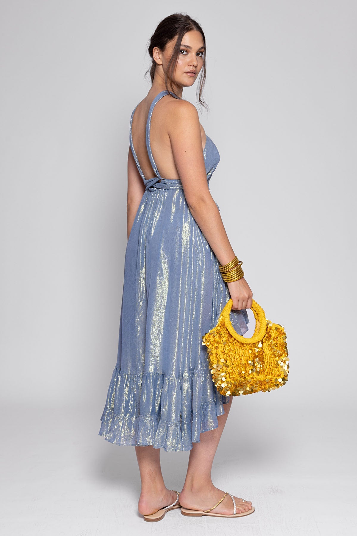 Vestido Celeste