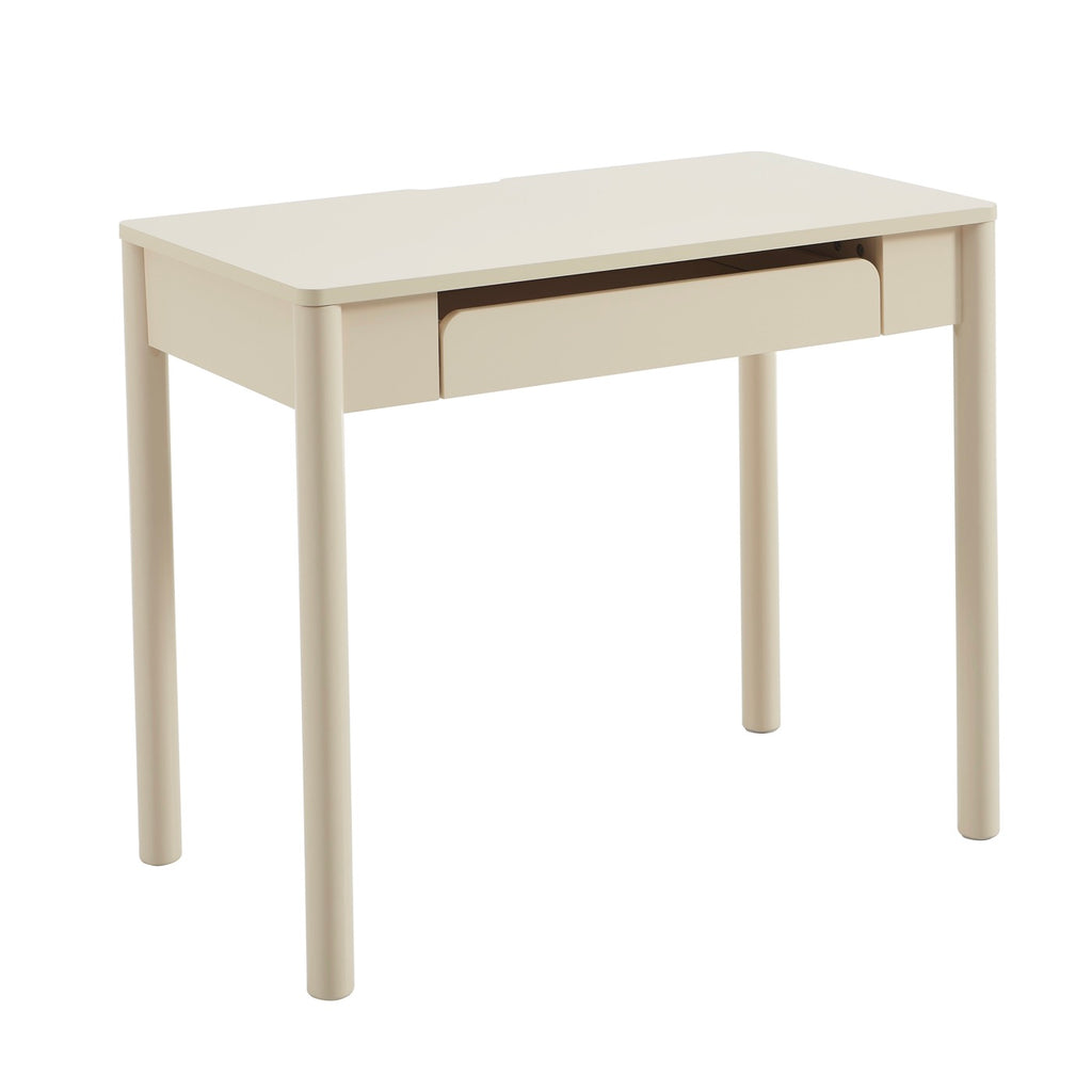 Celia - Escritorio infantil con 1 cajón - Beige