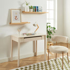 Celia - Escritorio infantil con 1 cajón - Beige