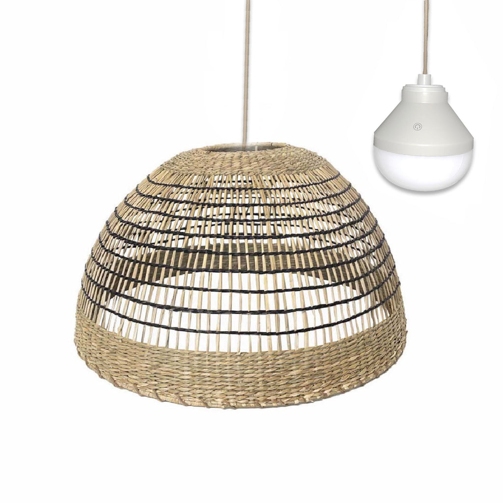 Cesare - Suspension Sans Fil - Herbe Marine - Beige