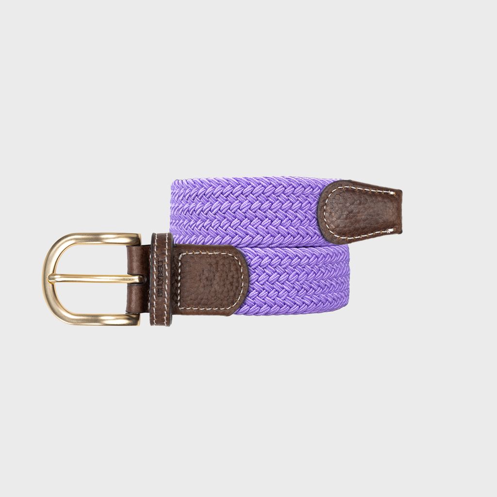 Cintura Intrecciata Elastica Tinta Unita Donna - Viola