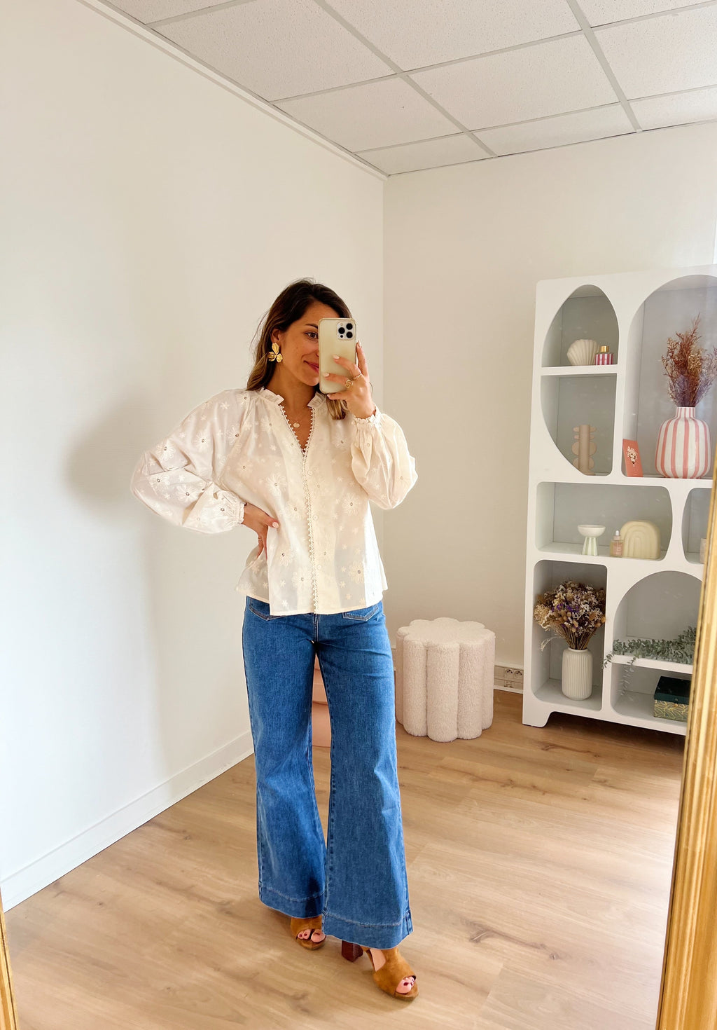 Amaya Embroidered Blouse