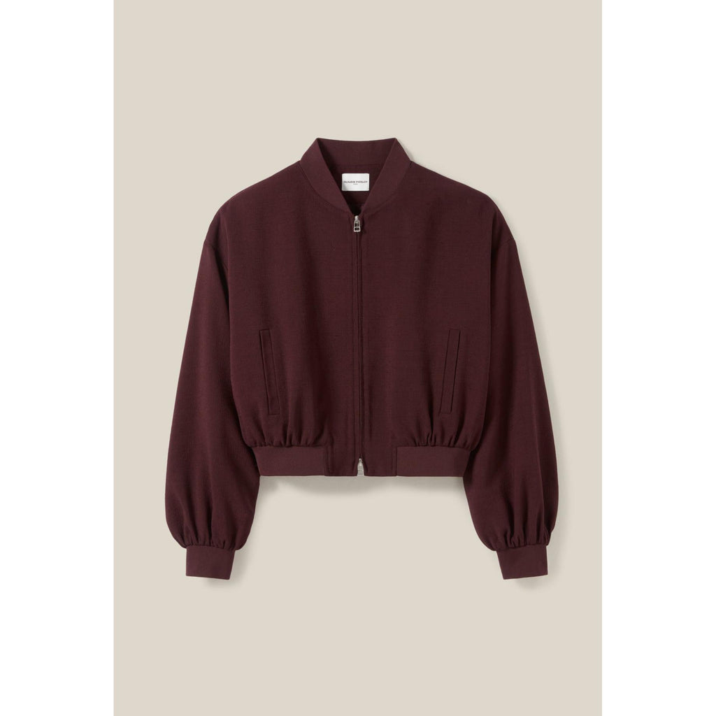 Bomber Fluida Con Cremallera
