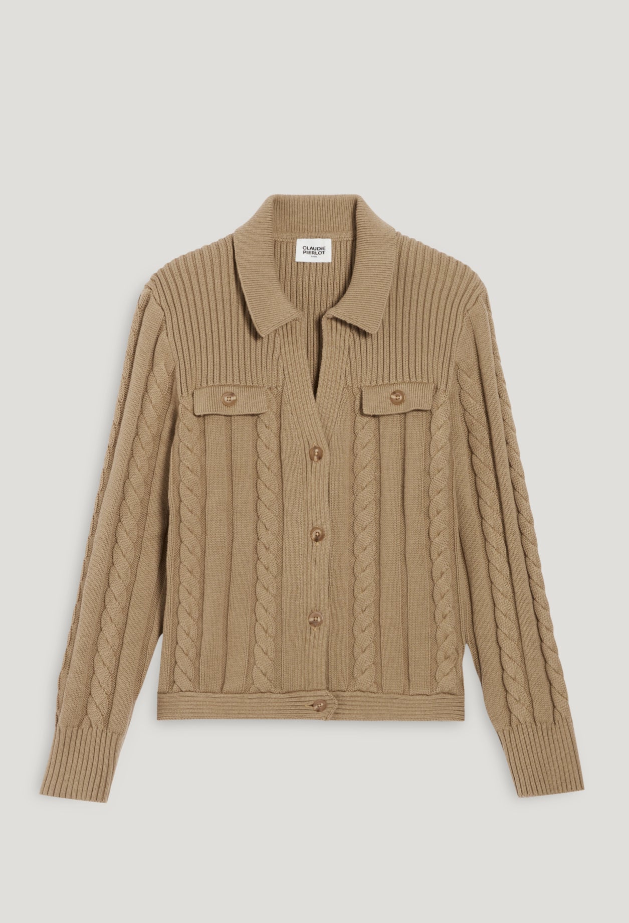 Claudie Pierlot - Cardigan - Mazi - Nougat