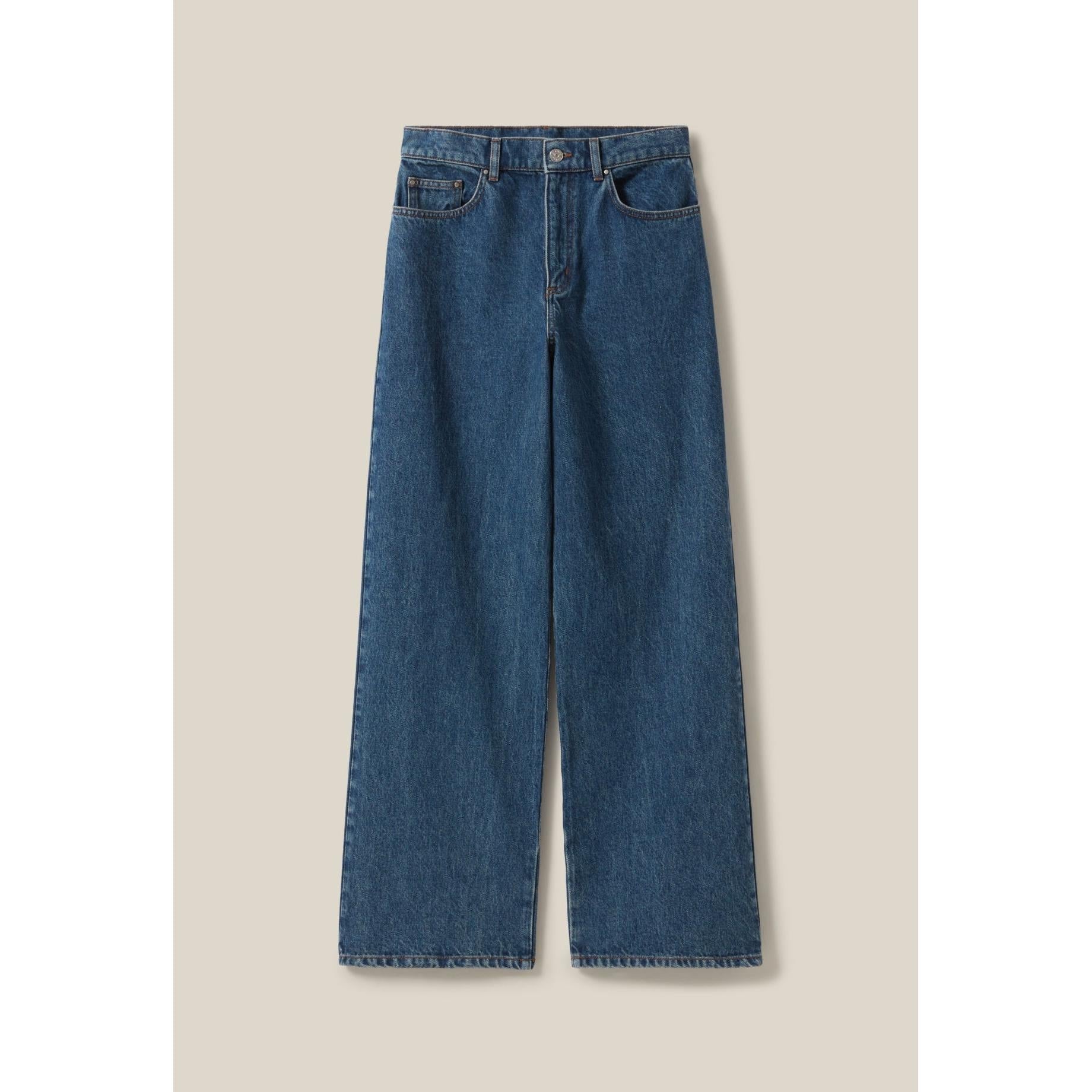 Jean Michel Baggy Denim Oscuro