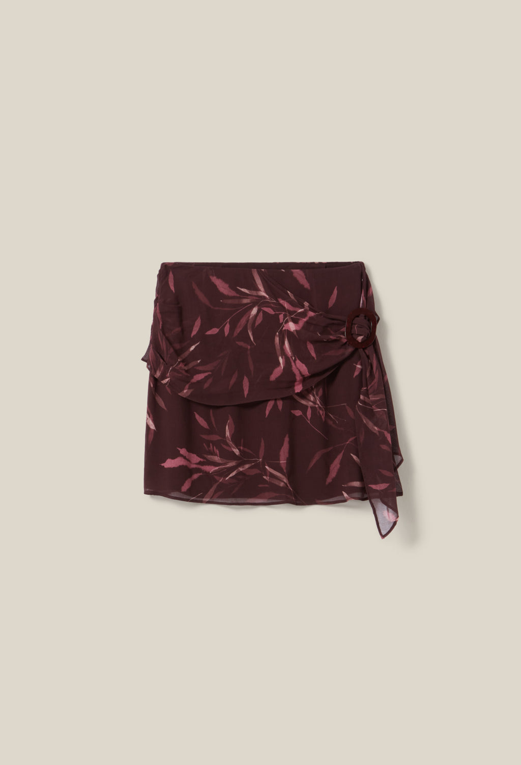 Jupe C&T - Sun Feuille - Print Fonce