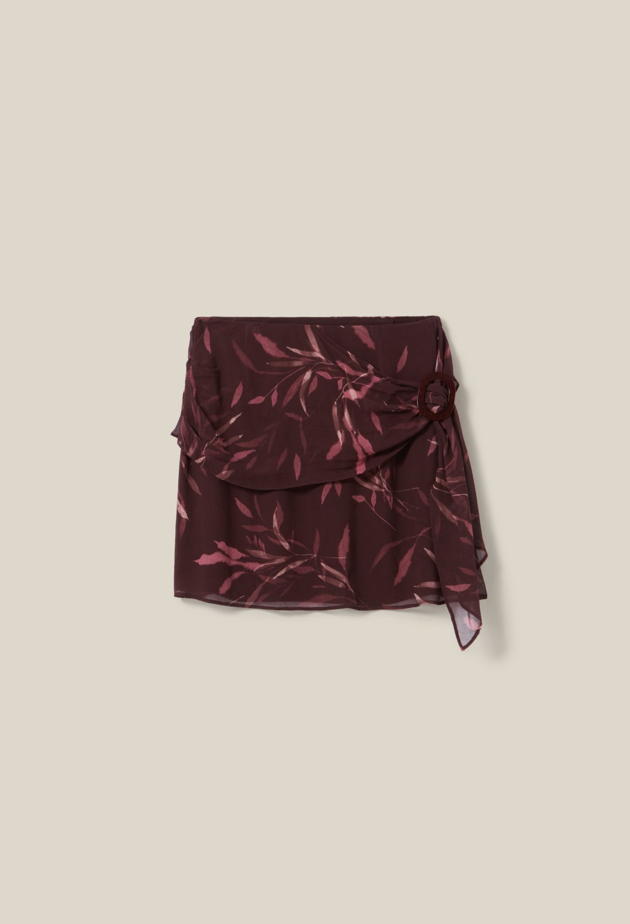 Jupe C&T - Sun Feuille - Print Fonce