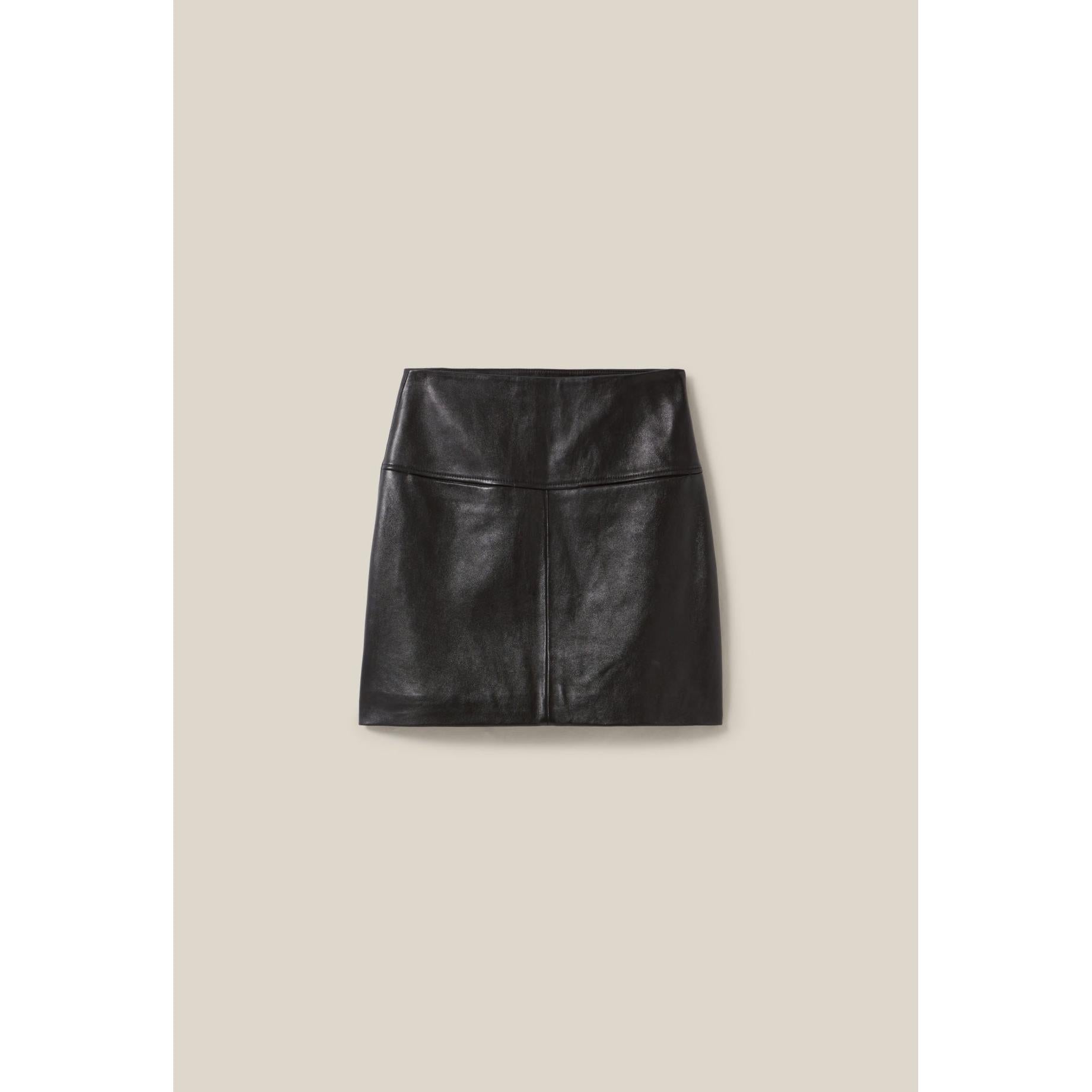 Claudie Pierlot - Falda corta de cuero