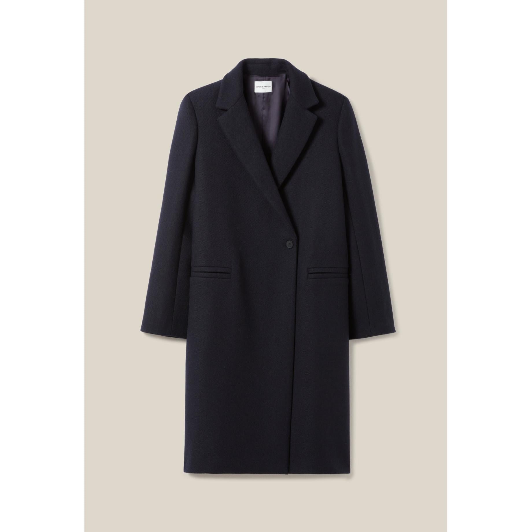 Claudie Pierlot - Manteau Mi-Long Tailleur