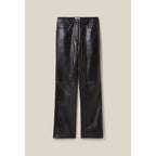 Pantalon Droit Cuir