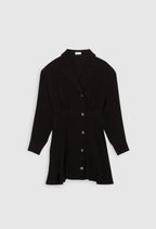 Claudie Pierlot - Robe C&T - Rasberry - Noir