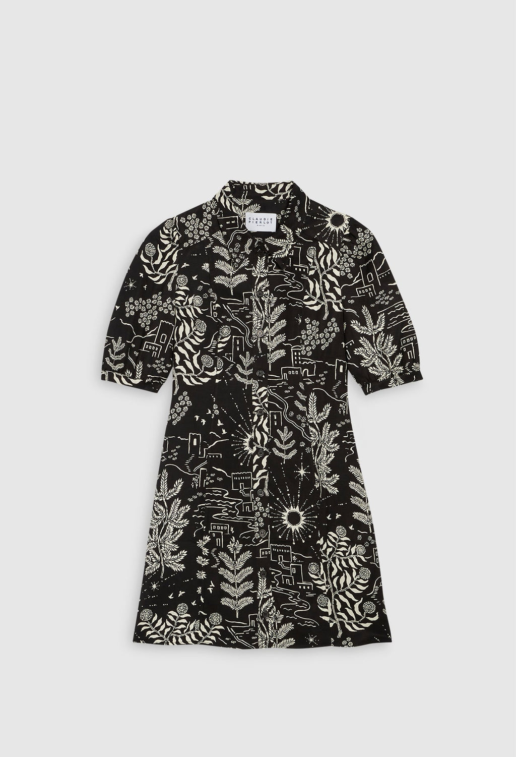 Claudie Pierlot - Robe C&T - Reflet - Print Fonce