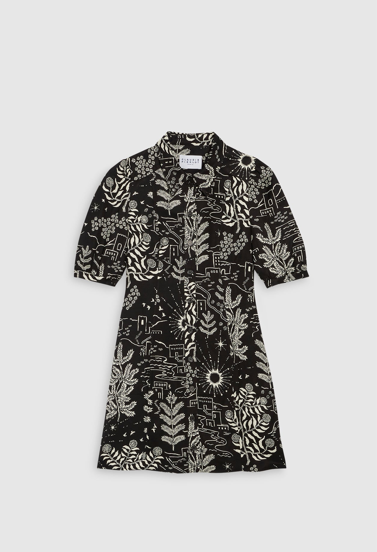 Claudie Pierlot - Robe C&T - Reflet - Print Fonce