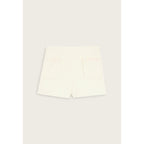 Short de tweed marfil