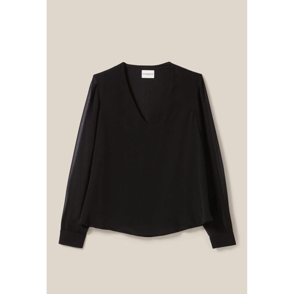 Claudie Pierlot - Blouse Fluide Transparente