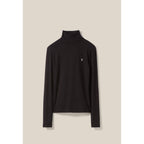 Toto Denim Top with Funnel Neck
