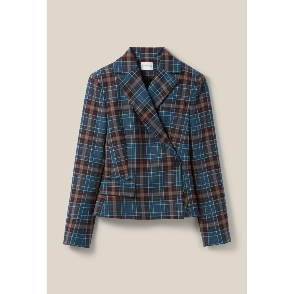 Veste Tailleur Carreaux