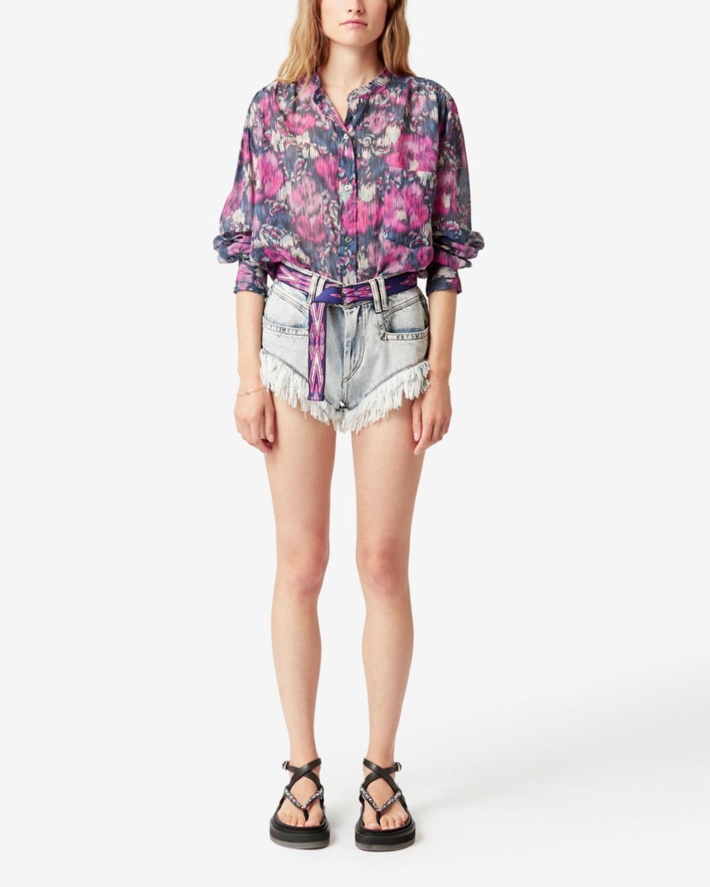 Chemise Mexika - Faded Night