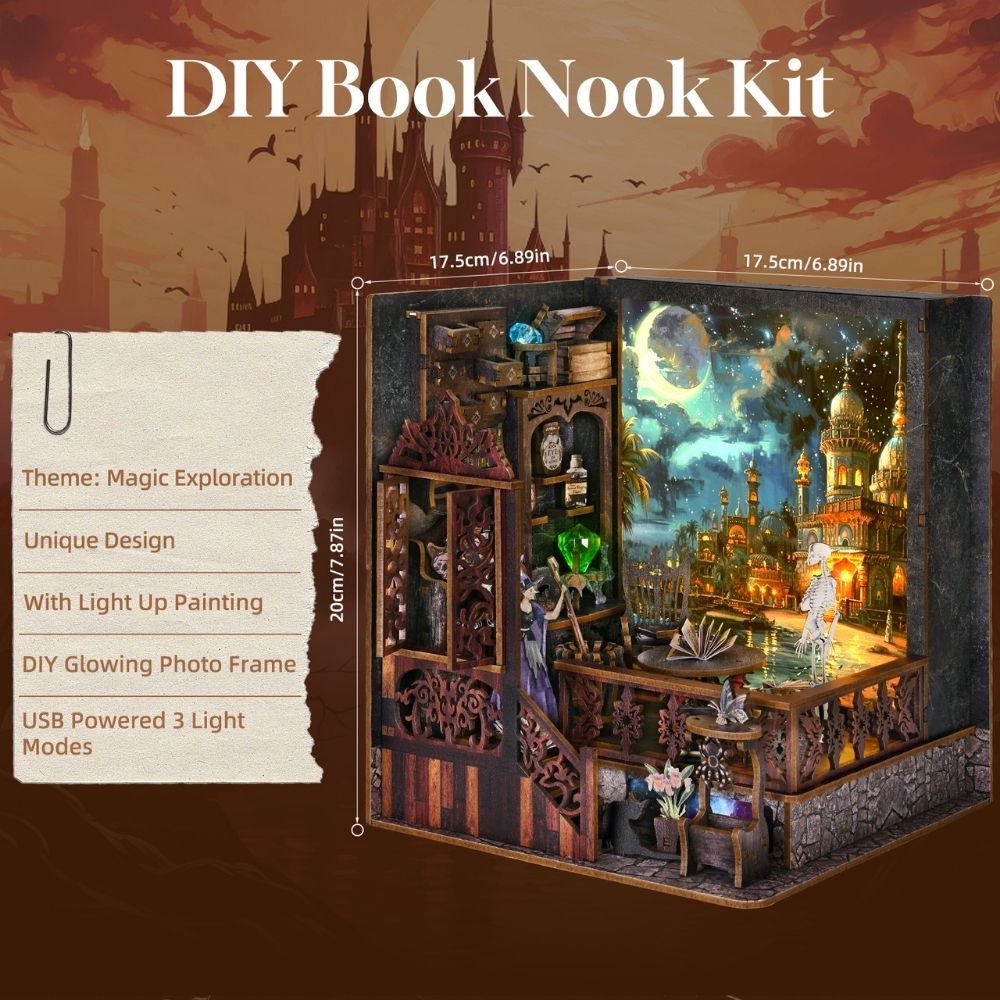 Book Nook - Exploración Mágica