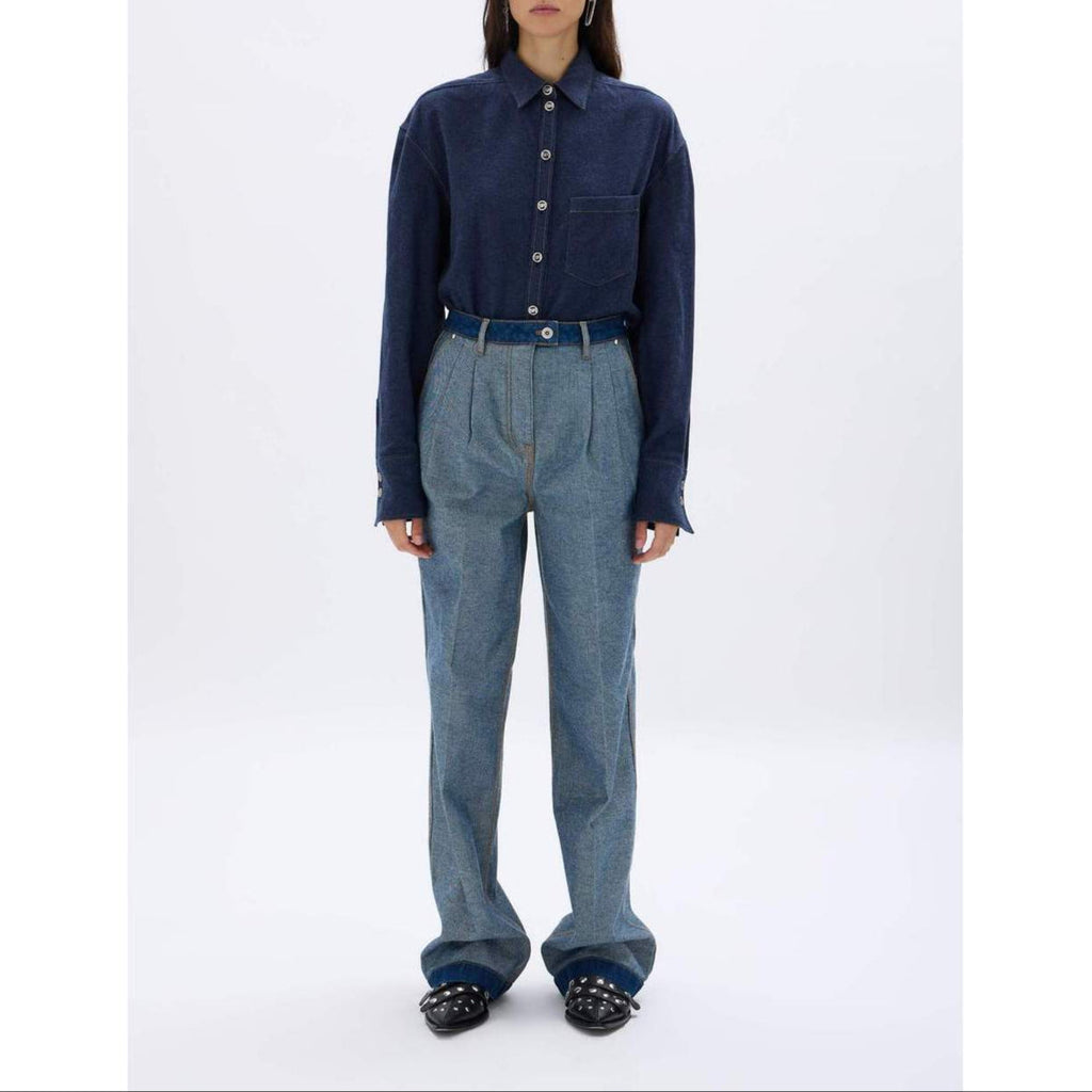 Camisa - Azul - Mujer