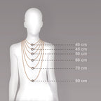 “Bulle De Crystal” Necklace 375/1000 White Gold