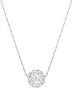 “Bulle De Crystal” Necklace 375/1000 White Gold