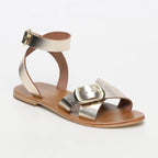Chaitalee Sandals - Gold