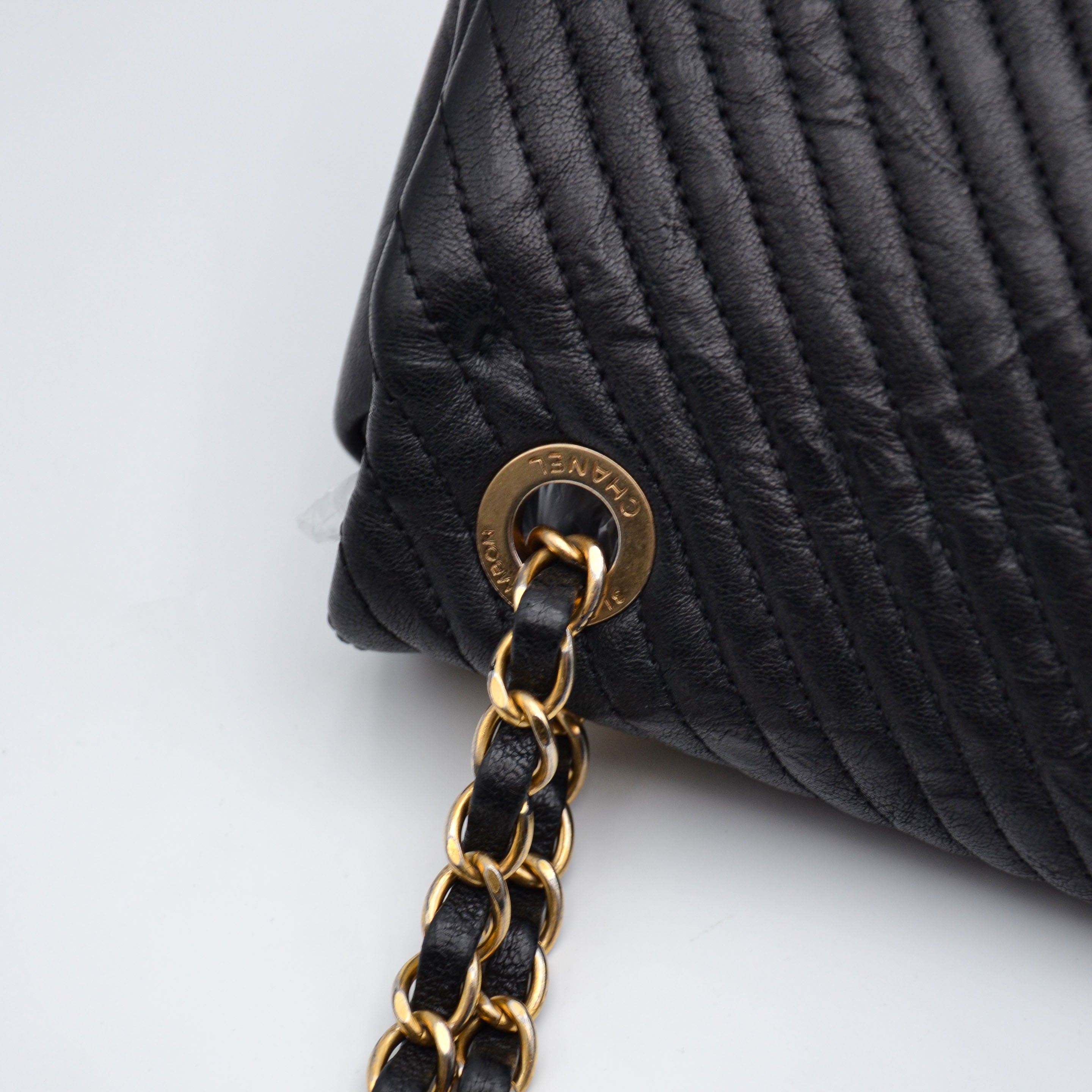 Chanel Timeless Single Flap Chevron