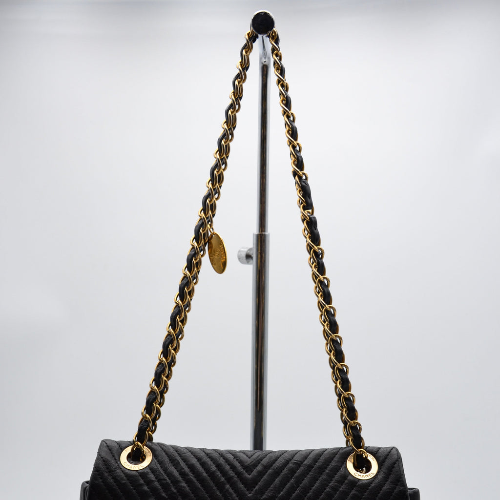 Chanel Timeless Single Flap Chevron