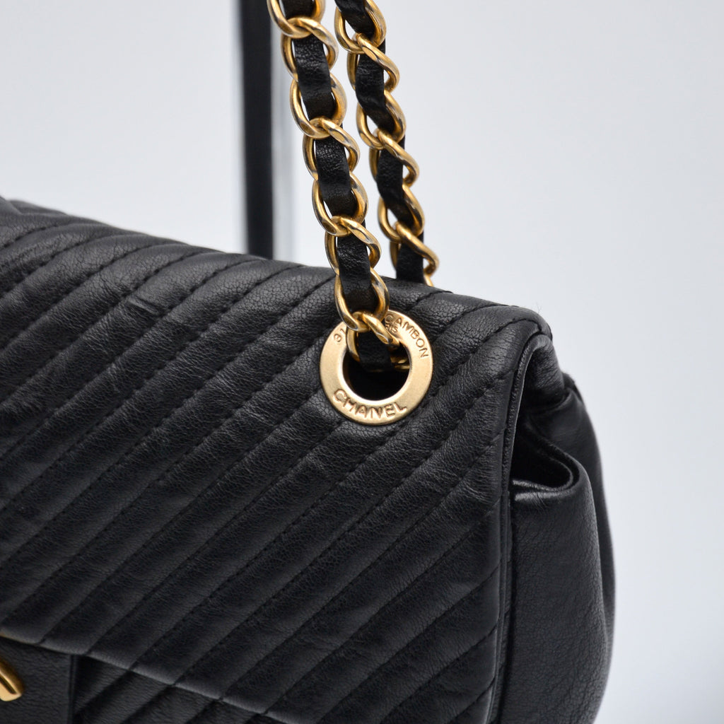 Chanel Timeless Single Flap Chevron