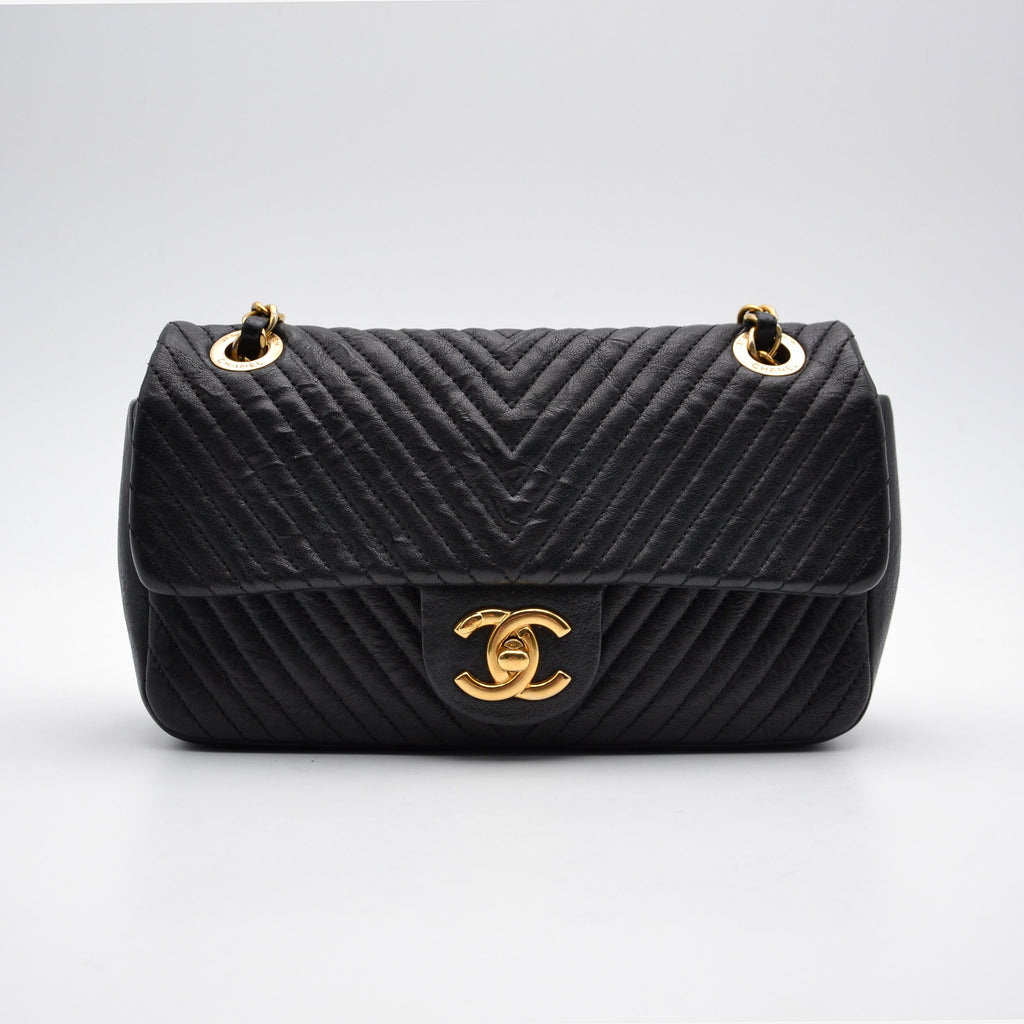 Chanel Timeless Single Flap Chevron