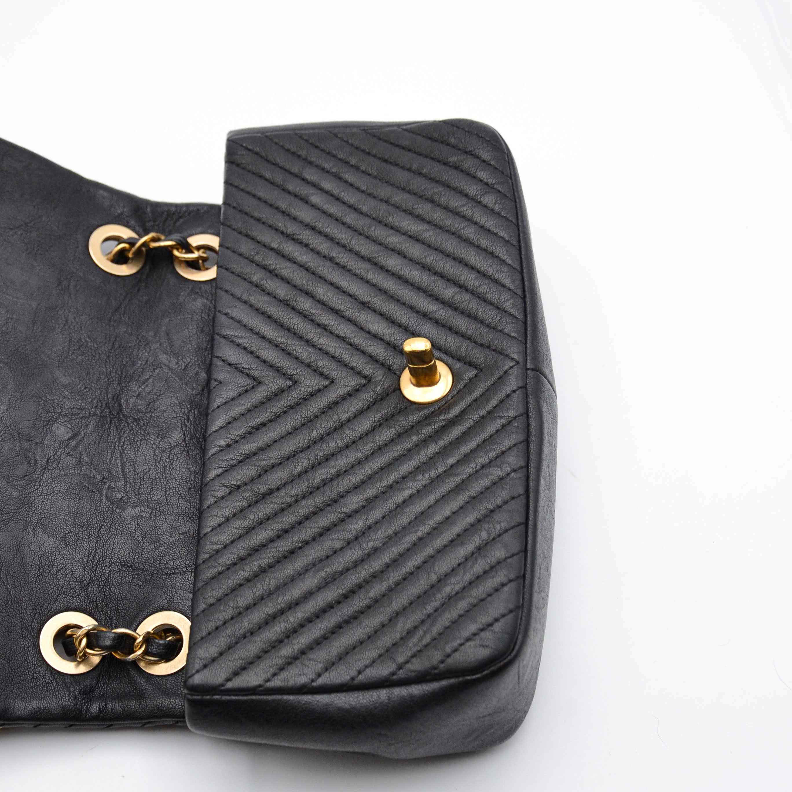 Chanel Timeless Single Flap Chevron