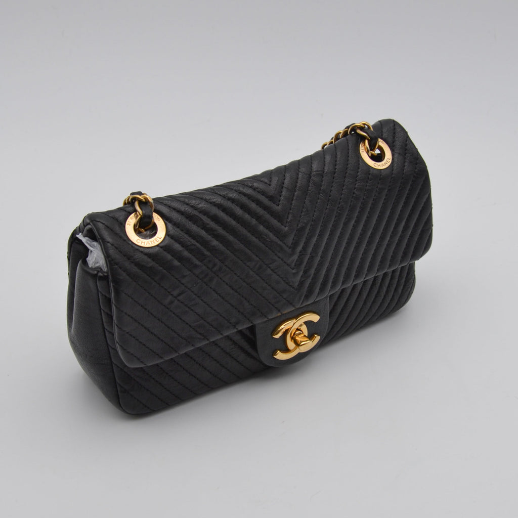 Chanel Timeless Single Flap Chevron