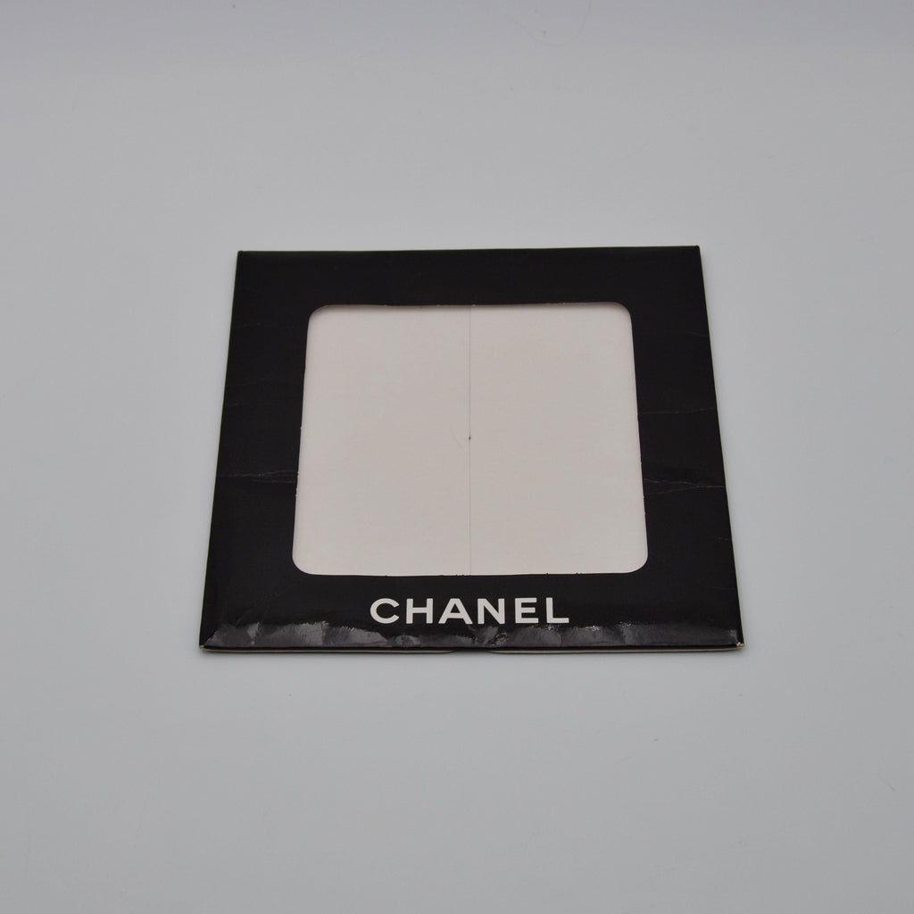 Foulard Chanel Carré Soie Écru & Or
