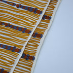 Foulard Chanel Carré Soie Écru & Or