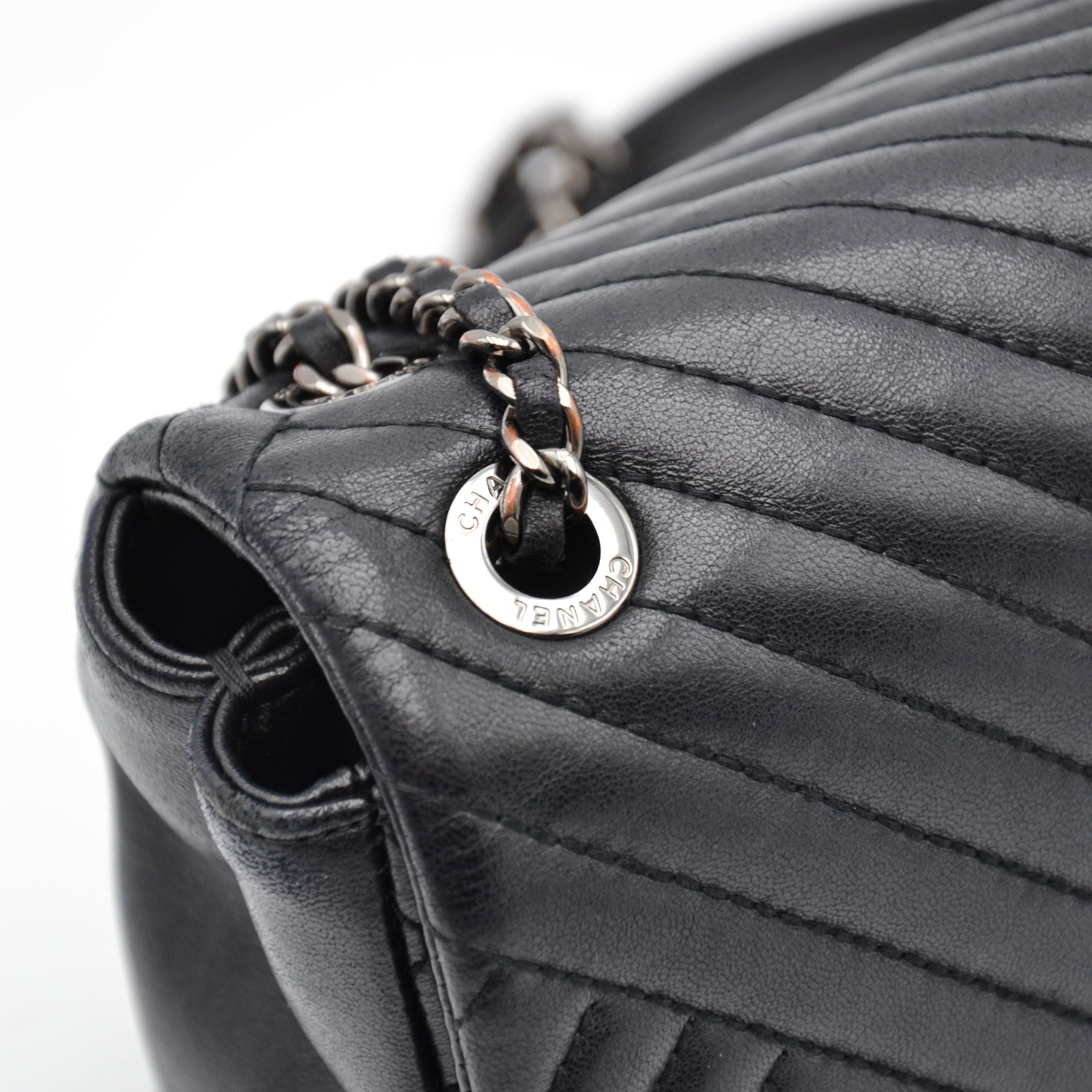 Chanel Timeless Single Flap Chevron