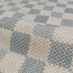 Muted Checkerboard – Chodnik dywanowy nadający się do prania