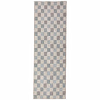 Muted Checkerboard – Chodnik dywanowy nadający się do prania
