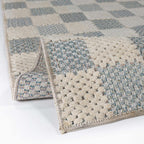 Muted Checkerboard – Chodnik dywanowy nadający się do prania