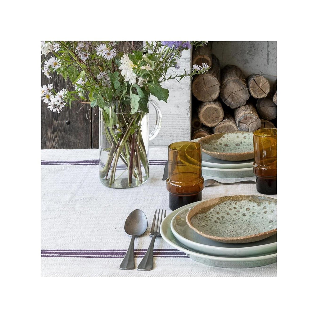 Nappe En Lin Chevron - Charlot - Figue