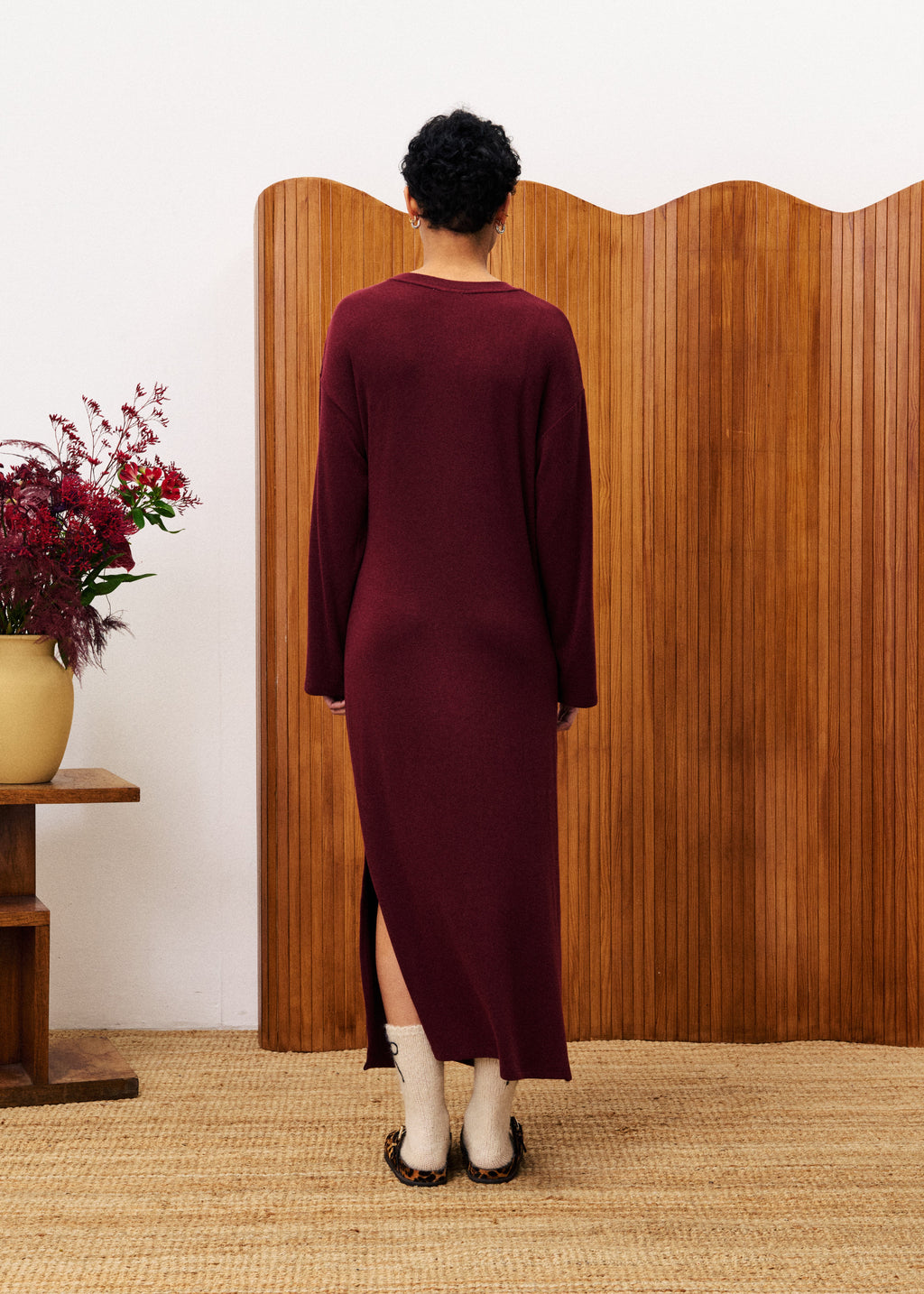 Robe Valeriane - Bordeaux