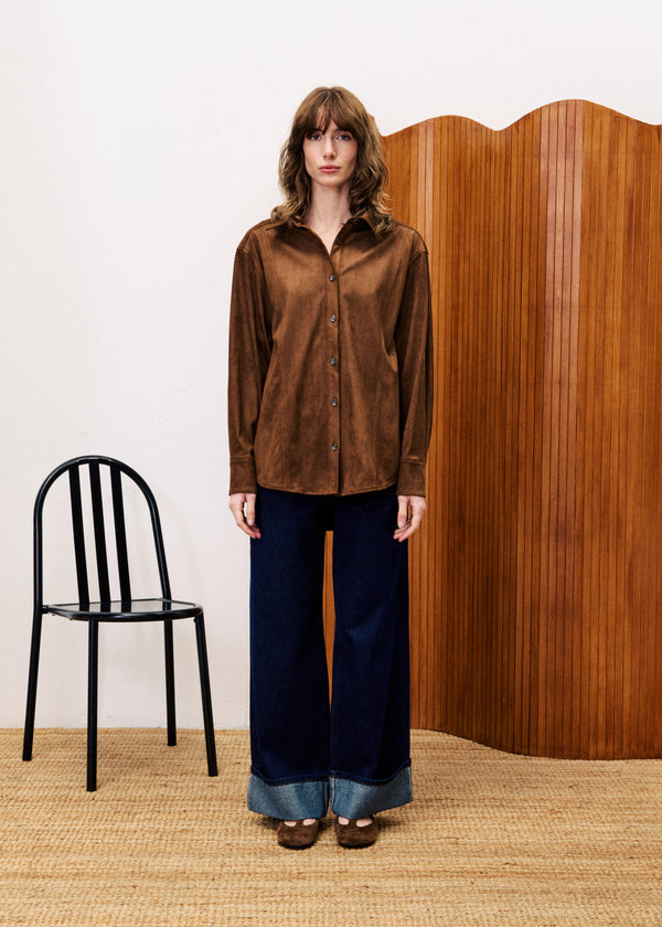 Camicia Carlin - Marron Glacé