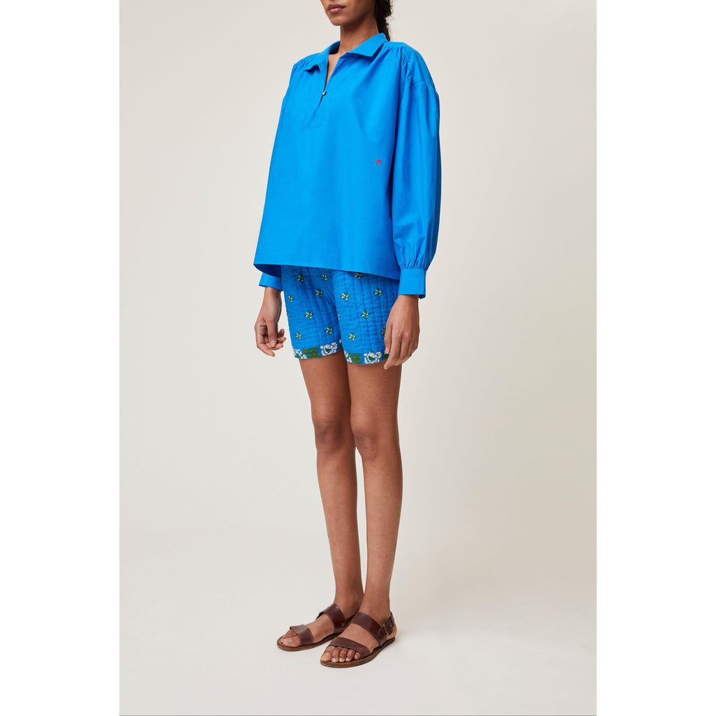 Camisa Malou N°731 - Popelina Blue Worker