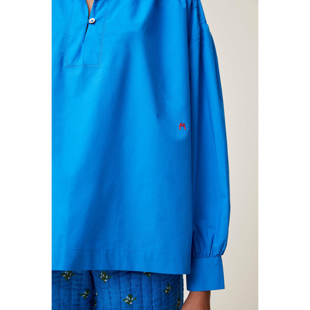 Camisa Malou N°731 - Popelina Blue Worker