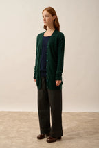 V-Neck Cardigan - Chelsea - Cypress