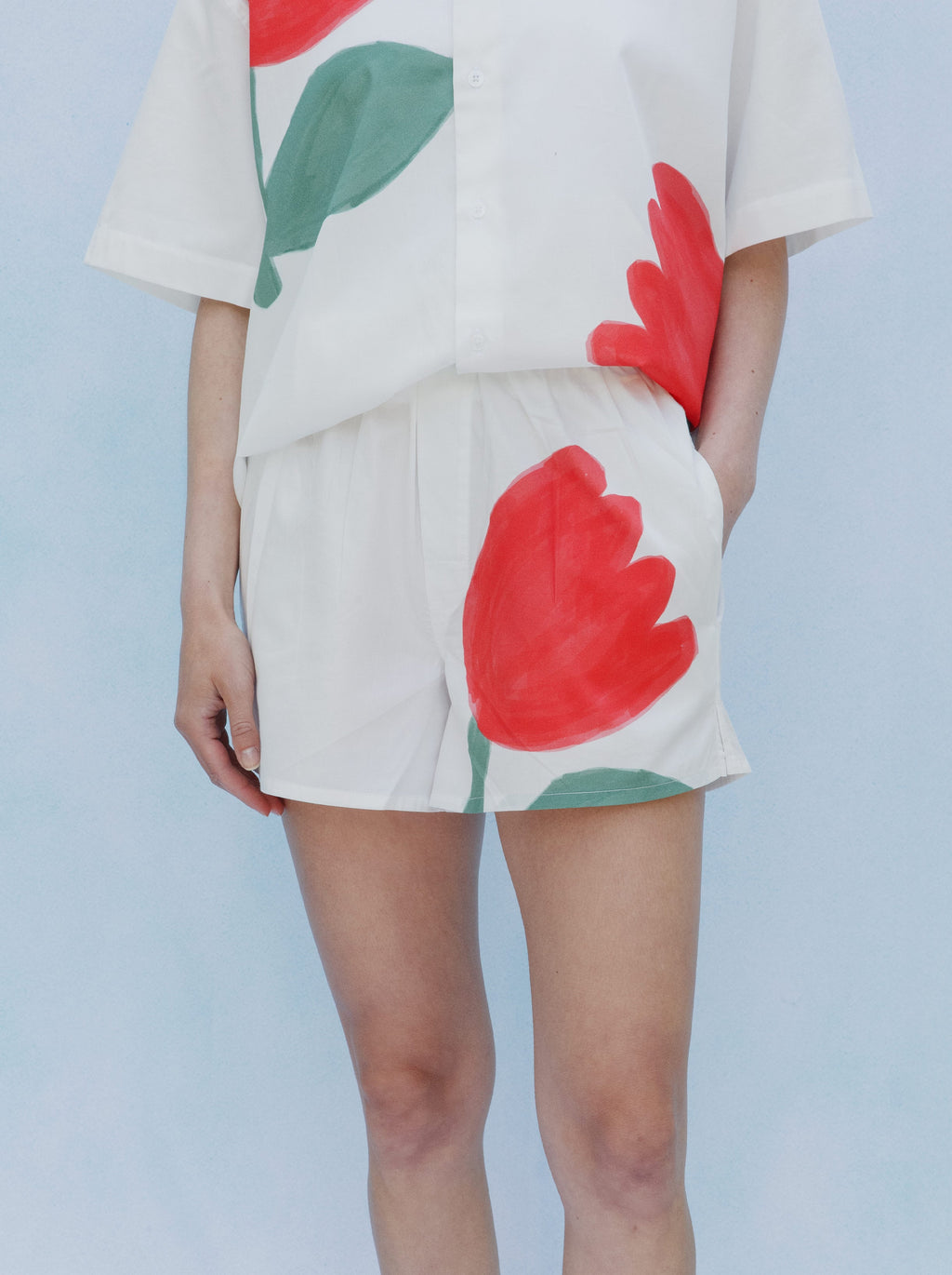 Short Fleuri