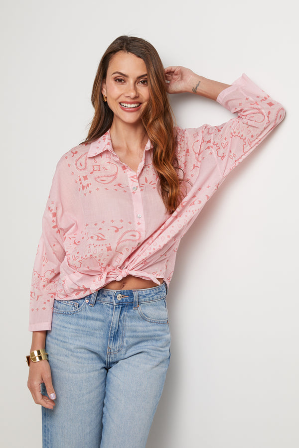 Chemise - Rose - Femme