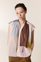 Camisa con parche Coti