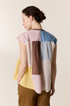 Camisa con parche Coti
